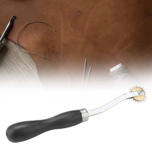 Diy leather craft sewing - sewing, wheel