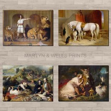 Edwin landseer prints a4 - landseer, prints.