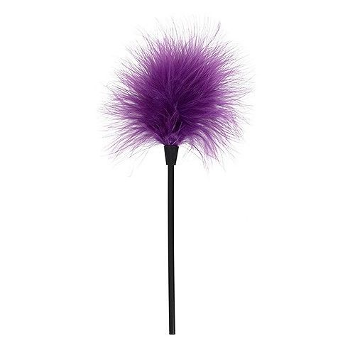 Feather tickler purple - feather,