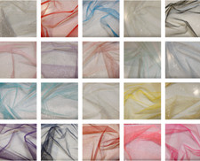 Glitter tulle fabric soft - glitter,