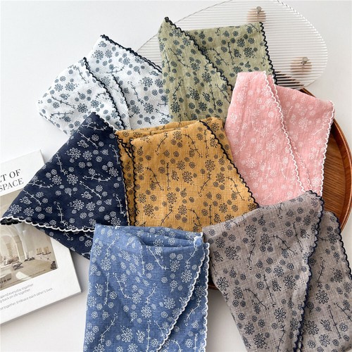 Cotton linen triangle - cotton,
