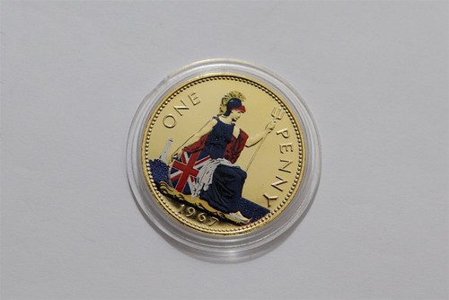 Uk gb penny - gb, 1967