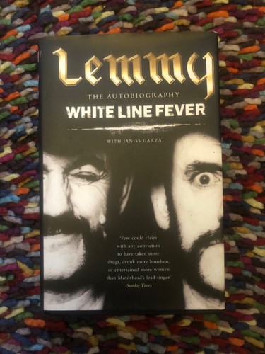 Lemmy white line fever - white,