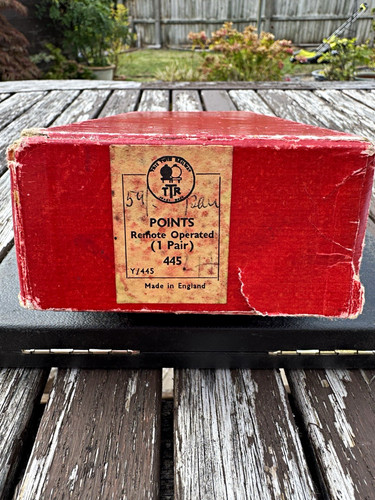 Box only vintage - only., trix