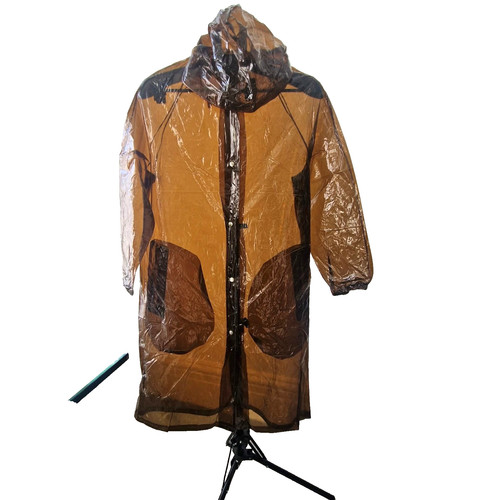 Pvc rain mac unisex medium - pvc,