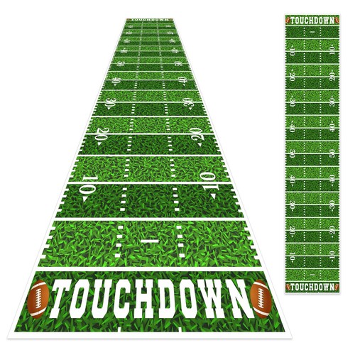 2pcs football field rug - football, 10ft