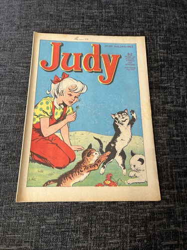 Judy comic august 1963 - comic,