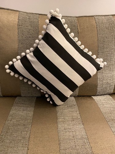 Black and white - , striped