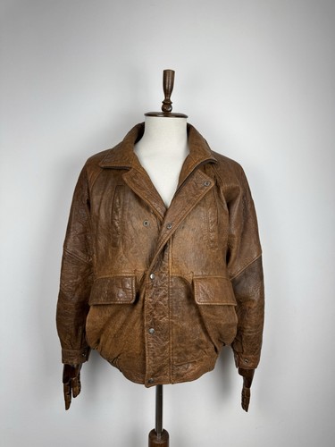 Vintage sheepskin leather - vintage,