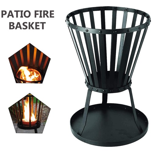 Steel brazier round fire - brazier, pit