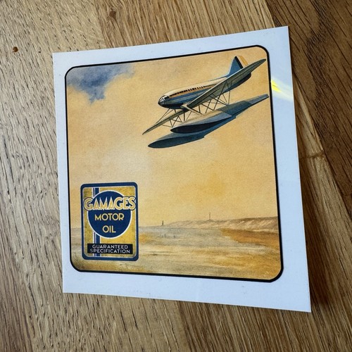 Gamages motor oil aeroplane - gamages,