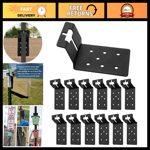 Pack post brackets for - 12,