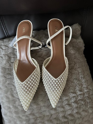 Zara slingback shoes with - shoes,