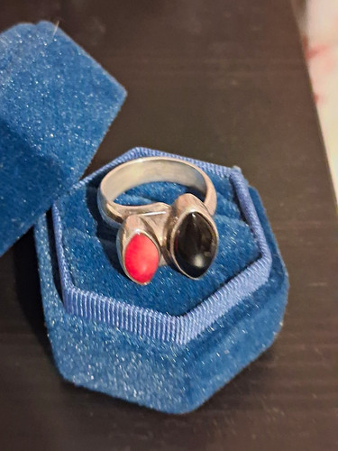 925 sterling silver - sterling, black
