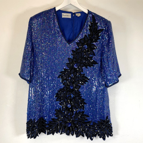 Vintage frank usher blue - vintage,
