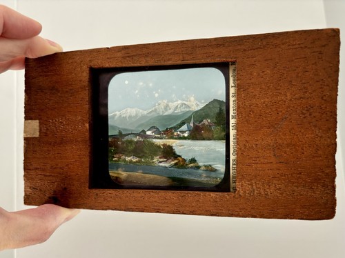 Magic lantern slide hand - slide,