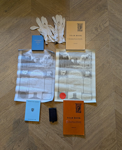 Vintage masonic ephemera - vintage,