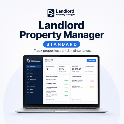 Landlord property manager - property,