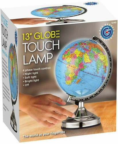 Illuminated world globe touch - illuminated,
