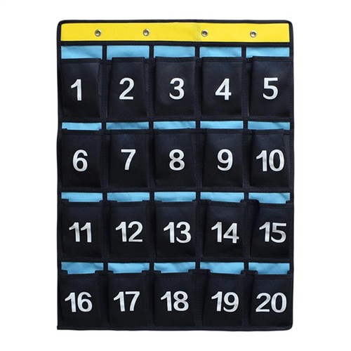 Pocket numbered classroom - 20‑pocket,