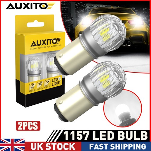 White 1157 bay15d smd led - 2x,