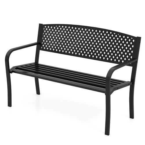 127cm heavy duty metal bench - heavy,