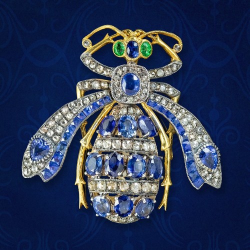 Edwardian style sapphire - edwardian,
