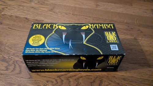 Black mamba nitrile - nitrile, disposable