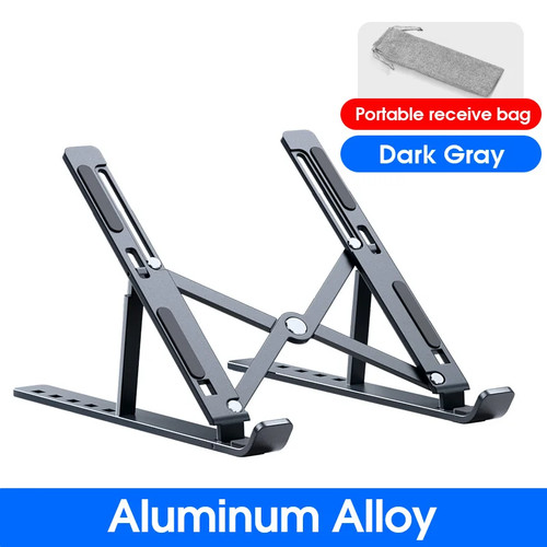 Aluminum adjustable laptop - aluminum,