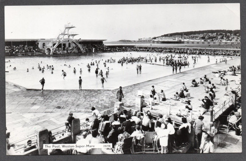 Postcard weston super - postcard,