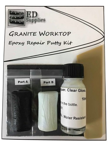 Granite worktop epoxy repair - worktop,