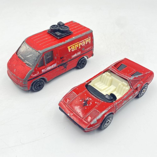 Corgi red ferrari bundle - corgi,