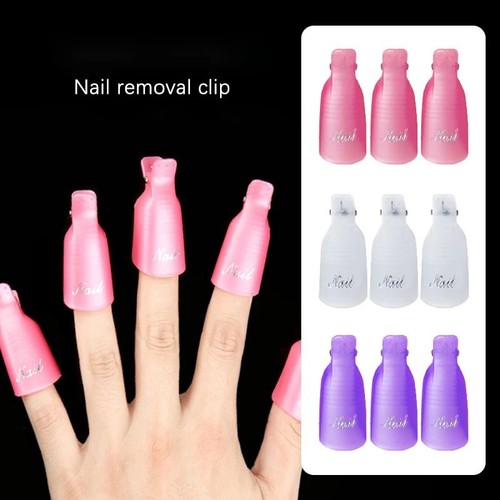 Nail clips soak off - nail,