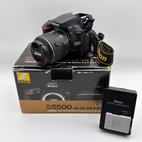 Nikon d5500 dslr - nikon, 24.2mp
