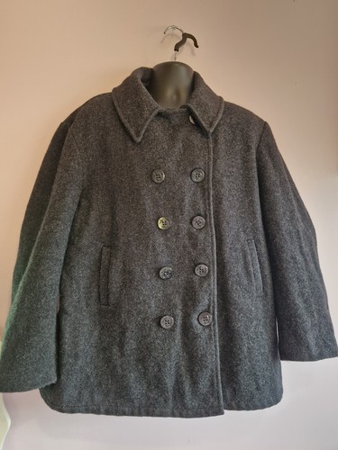Vintage navy style wool - us, pea