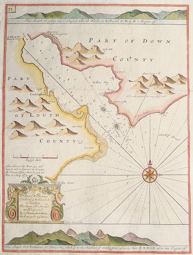 Original antique sea chart - sea,