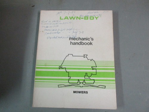 Original lawn boy mower manual - original,