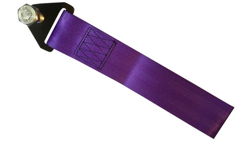 Purple tow strap race track - tow,