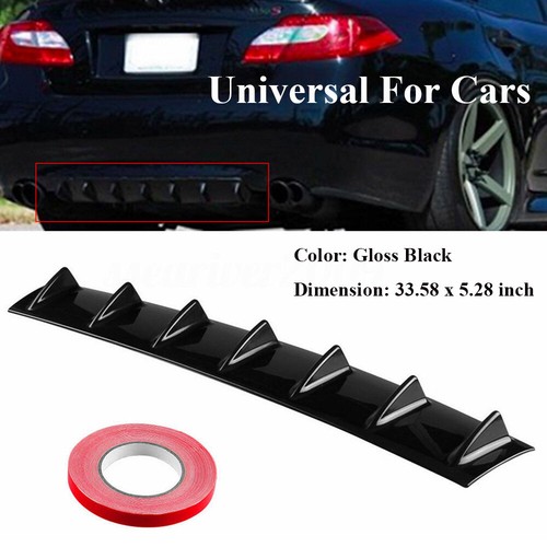 Rear bumper body spoiler - body, 7