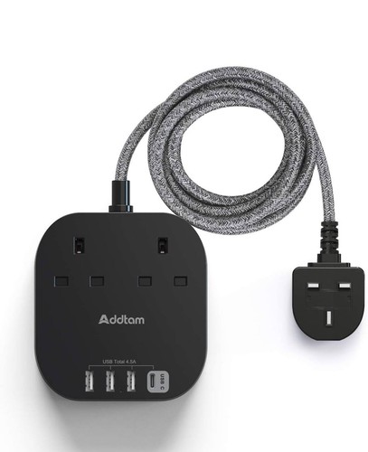 Addtam extension lead m - extension, 1.6