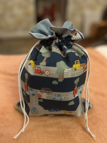 Handmade fabric bag gift - gift,