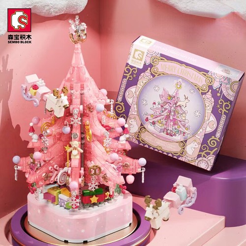 Christmas tree building - christmas,