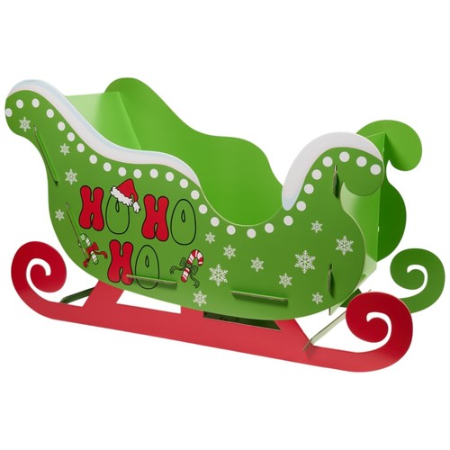 New present sleigh hamper - sleigh,
