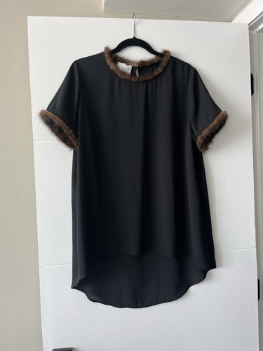 Edward achour paris black fur - paris,