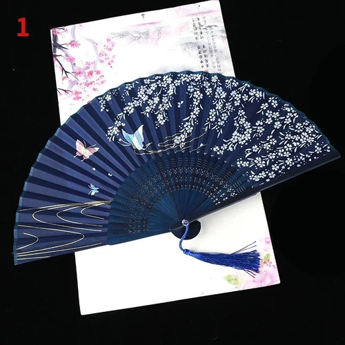 Bamboo fold hand fans - bamboo,