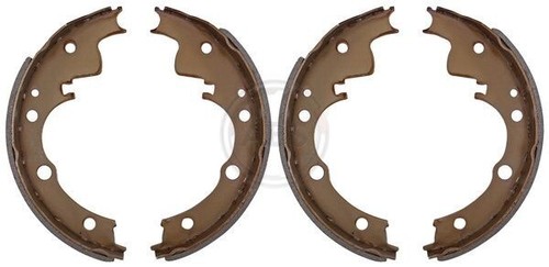 Rear brake shoe - rear, set