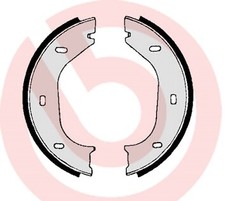 New Brake Shoe Set, parking