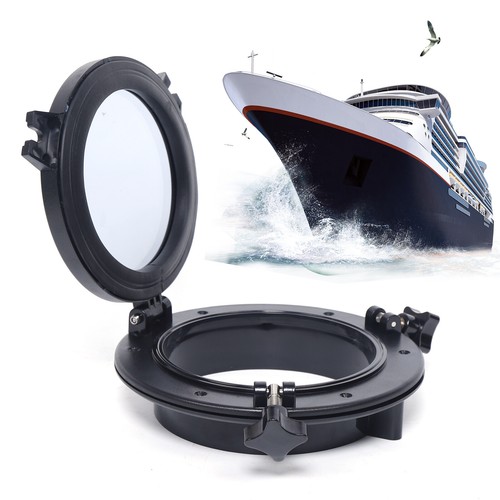 8in round porthole window - round,