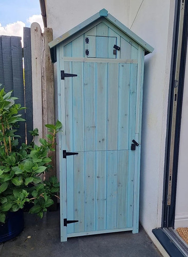 Tall garden shed wooden - shed,