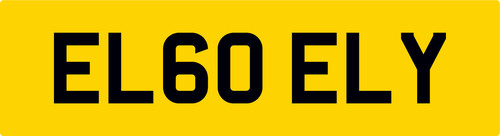 Ellie private car reg number - private,